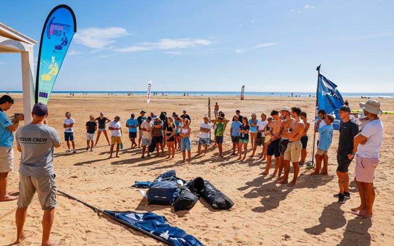 The art of making your own fun on a no-race day - 2021 KiteFoil World Series Fuerteventura day 1 photo copyright IKA Media / Sailing Energy taken at 