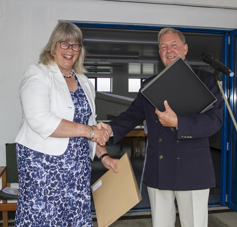 Sheena Berney RYA Award Presentation - photo © Belinda Sturge