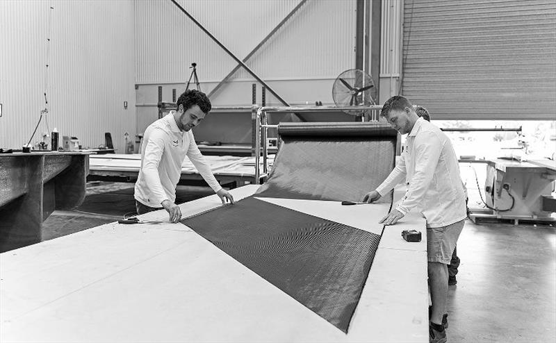 Maritimo Racing XCAT construction photo copyright Maritimo taken at 