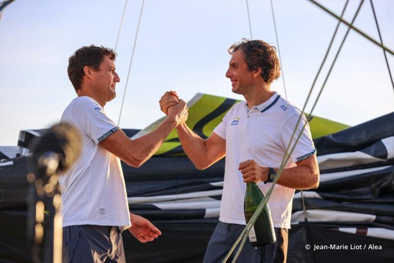 Dalin and Meilhat are crowned IMOCA Champions for 2021 photo copyright Jean-Louis Carli / Alea taken at 