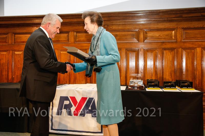 RYA Outstanding Contribution Award for Solway YC's Willie Patterson photo copyright Paul Wyeth / RYA taken at Solway Yacht Club
