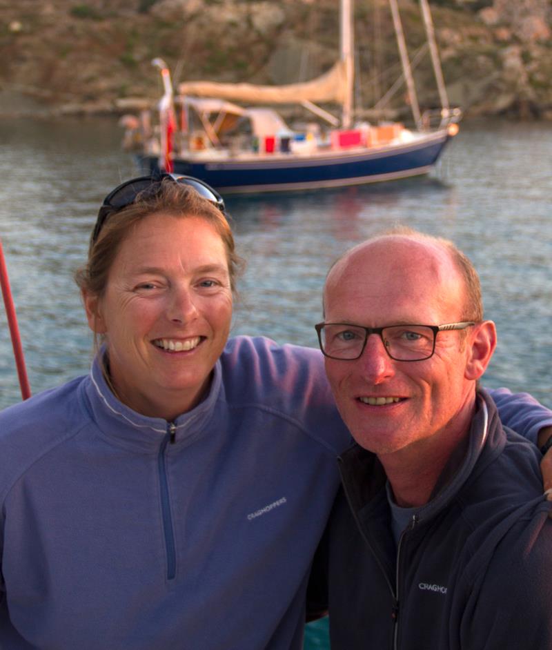 Reg and Nicky Barker photo copyright Nicky Barker taken at 