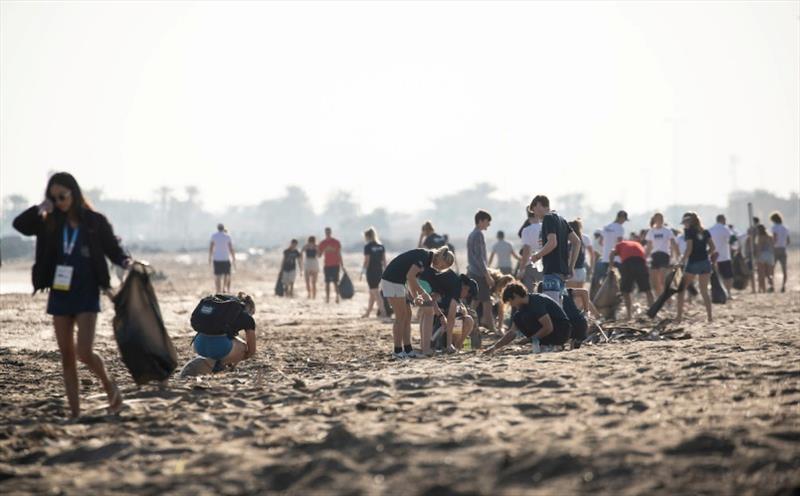 Oman Sail has set a Guinness World Records™ title for the Most Nationalities Collecting Litter. - photo © Oman Sail