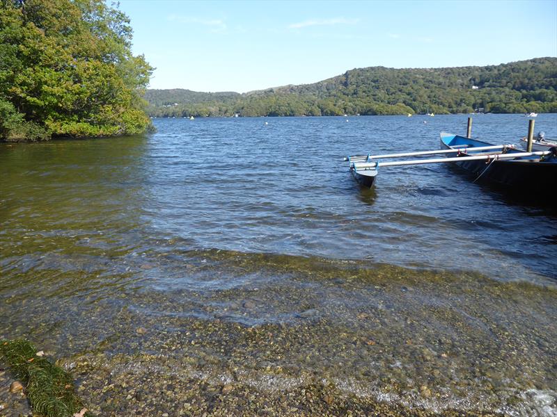 Watch the racing from the beach at South Windermere Sailing Club - photo © Mark Fearnley