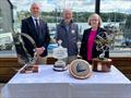 Kinsale YC Commodore, Matthias Hellstern, Vice Commodore, Anthony Scannell and Hon Sailing Secretary, Michele Kennelly © Kinsale YC