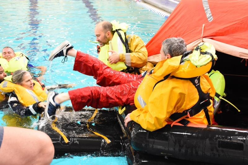 Life Raft   Survival Equipment - photo © LRSE / Newport Bermuda Race