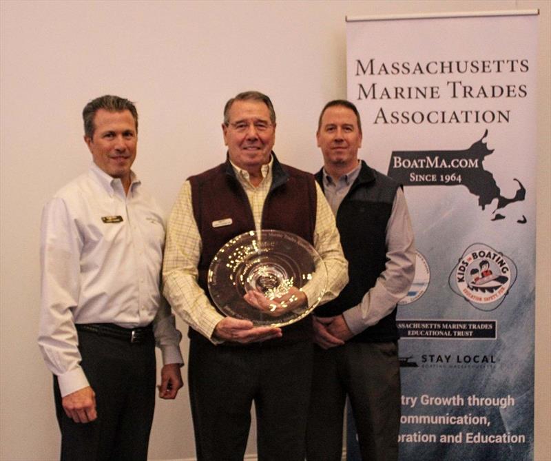 Larry Russo, Sr., Senior Vice President of MarineMax Northeast, recently received the Massachusetts Marine Trades Association (MMTA) Frank Farrell Distinguished Service Award photo copyright MarineMax taken at 
