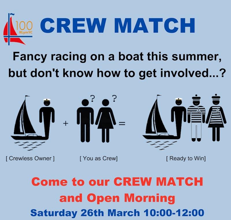 Open Day and Crew Match for everyone interested in boating on the Solent photo copyright RLymYC taken at Royal Lymington Yacht Club