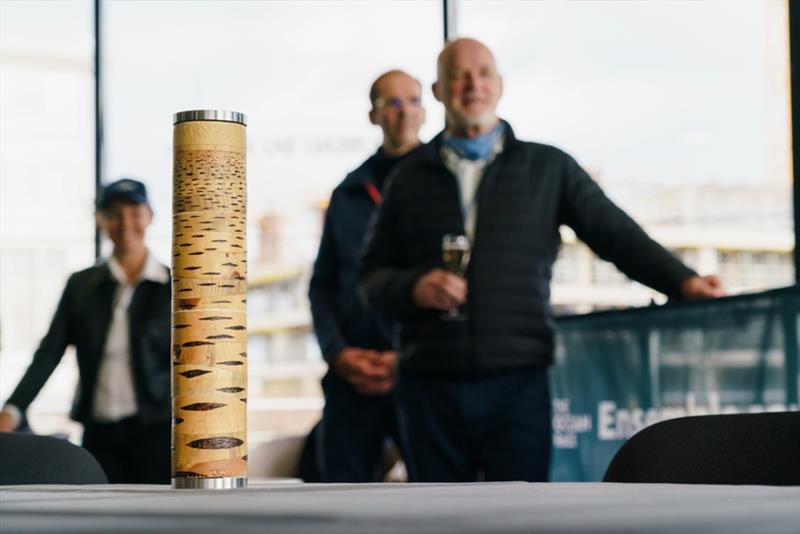 The Relay4Nature Baton arrives in Brest, France - photo © Austin Wong / The Ocean Race