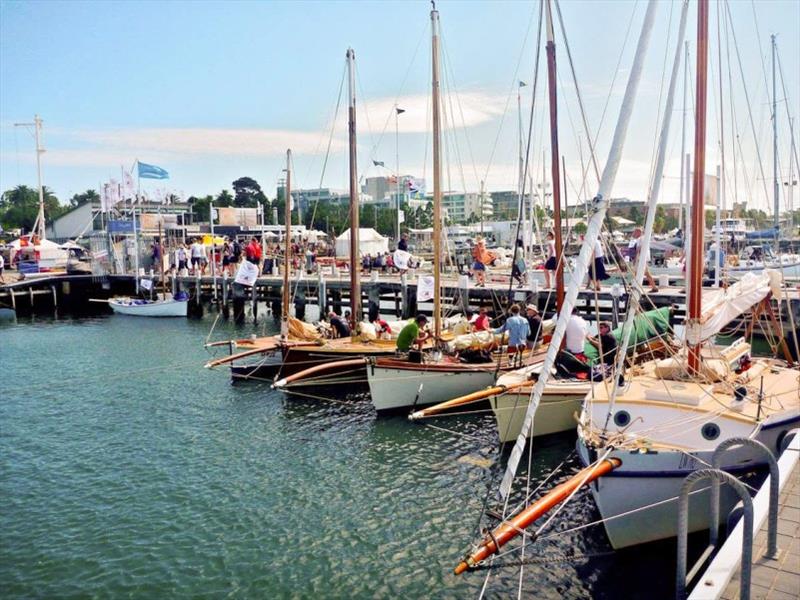 Geelong Wooden Boat Festival photo copyright The Wooden Boatshop taken at Royal Geelong Yacht Club