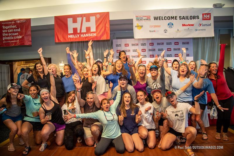 Women sailors represent at 2022 Helly Hansen Sailing World Regatta Series - St. Petersburg - photo © Paul Todd / www.outsideimages.com