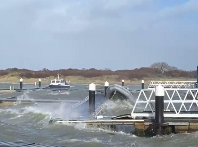 Bembridge Illusion Match Racing 2022 cancelled due to the high winds over the weekend photo copyright Jonathan Nainby-Luxmoore taken at Bembridge Sailing Club