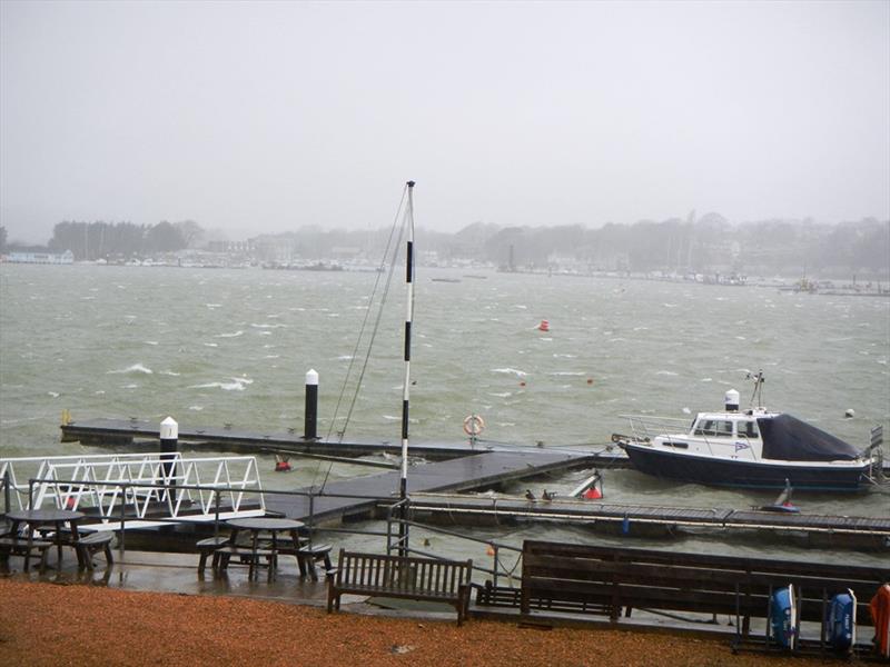 Bembridge Illusion Match Racing 2022 cancelled due to the high winds over the weekend photo copyright Mike Samuelson taken at Bembridge Sailing Club