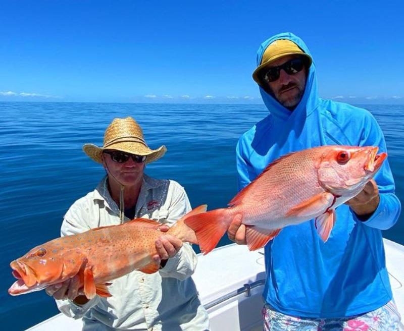 Glass out conditions and dinner in the esky, more days like this please! photo copyright Hervey Bay Fly & Sportfishing taken at 