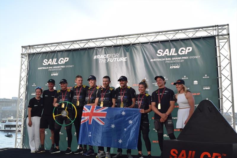 Inspire WASZP Grand Final - Sydney Sail Grand Prix photo copyright SailGP taken at 