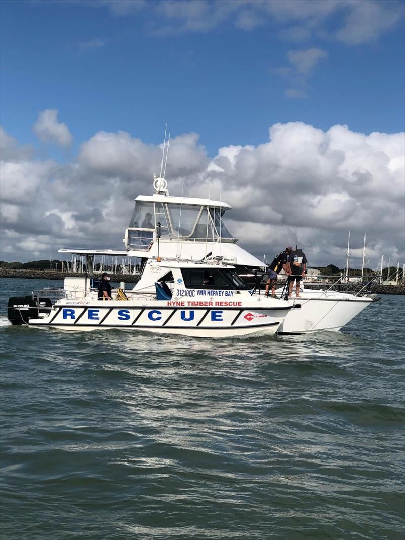 Hyne Timber Rescue, VMR Hervey Bay's Noosa Cat at work photo copyright Fisho's Tackle World taken at 