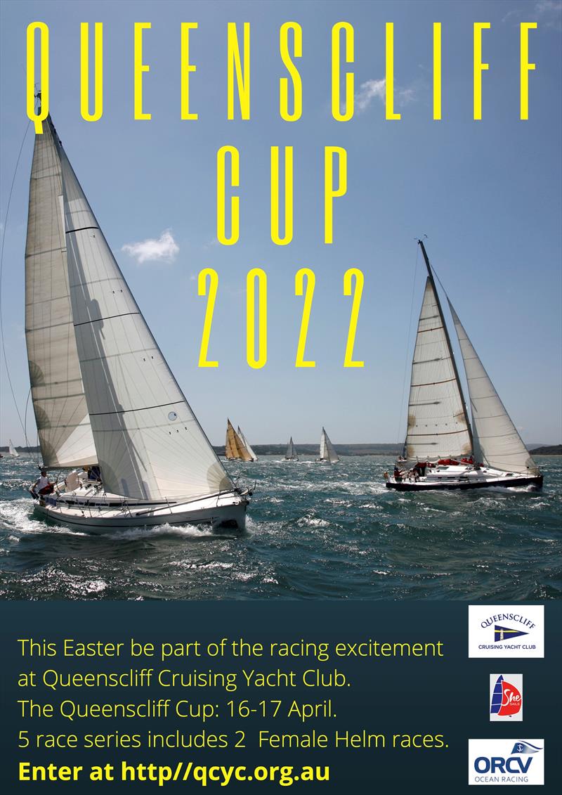 Queenscliff Cup 2022 Poster photo copyright QCYC taken at Queenscliff Cruising Yacht Club