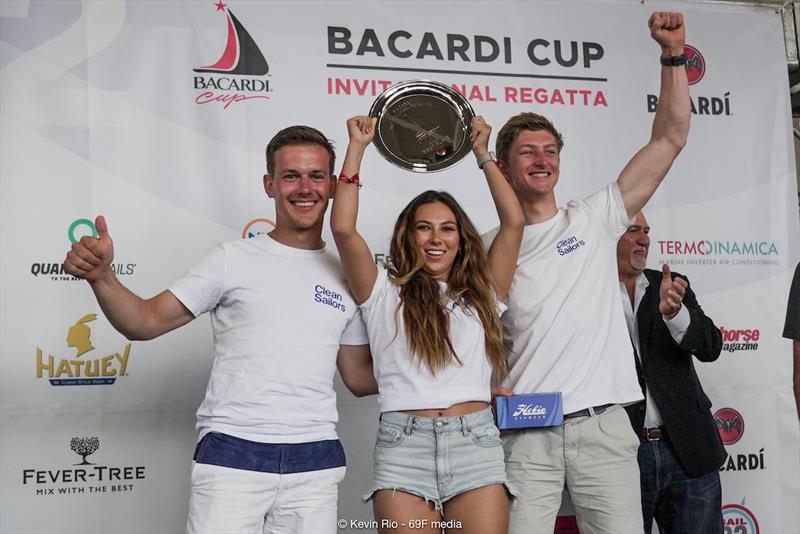 Clean Sailors Youth Team wins Bacardi Cup Invitational Regatta in Miami photo copyright Kevin Rio / 69F Media taken at 