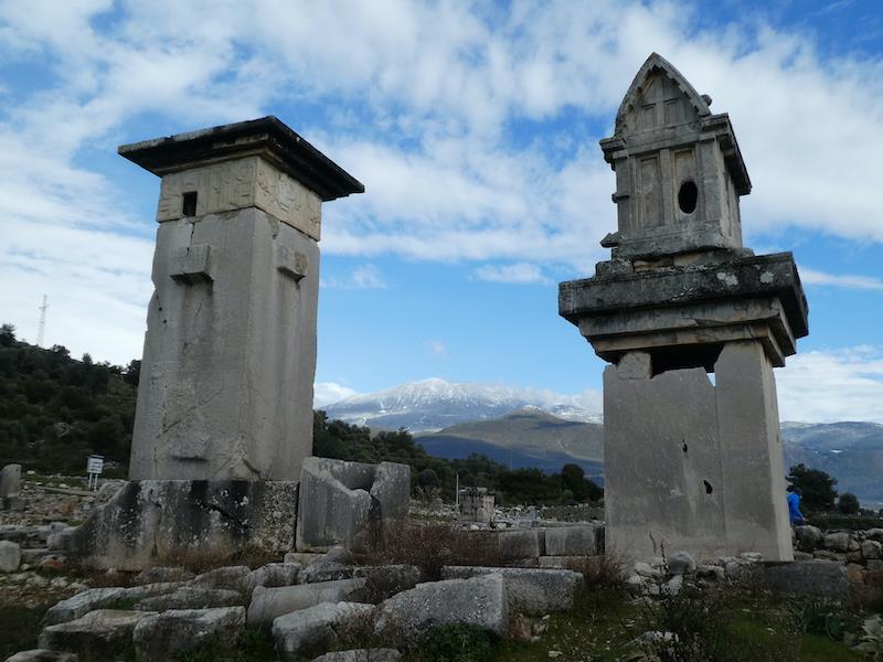 Lycian Ruins - photo © SV Red Roo