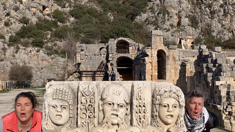 Lycian Ruins at Xanthos and Myra - photo © SV Red Roo