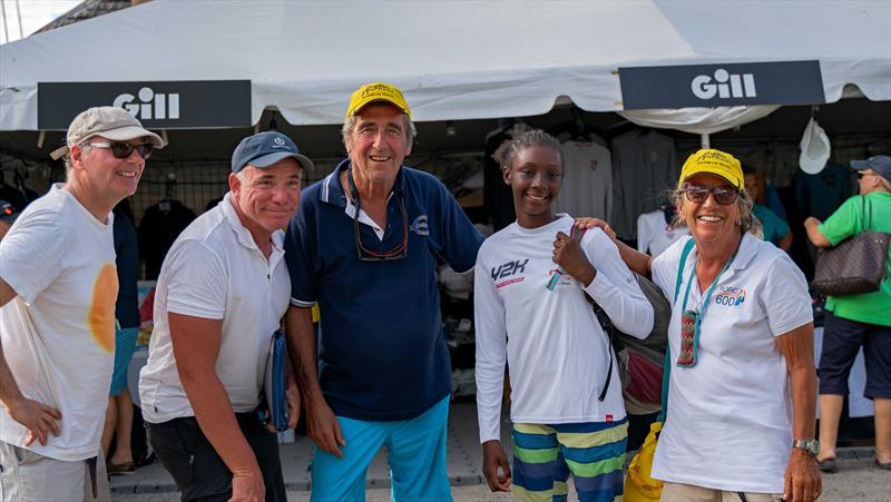 Youth to Keelboat Race Day participants photo copyright Antigua Sailing Week taken at Antigua Yacht Club