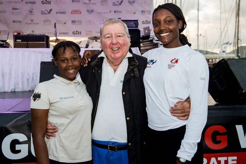 Youth to Keelboat Race Day participants photo copyright Antigua Sailing Week taken at Antigua Yacht Club