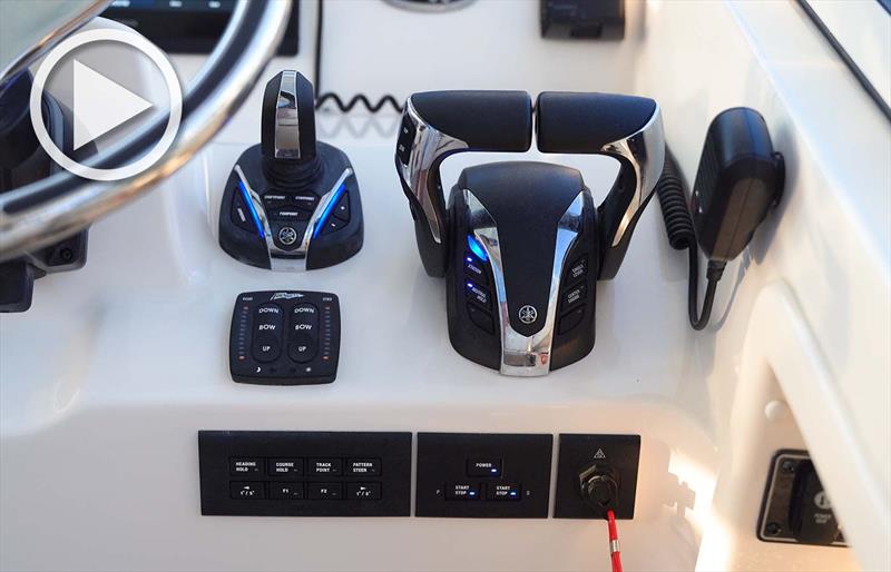 Yamaha's Helm Master EX® system photo copyright Grady-White taken at 