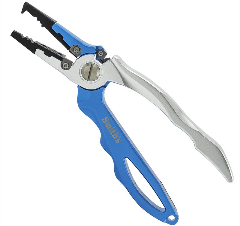 Smith's Regal River Fishing Pliers with Sharpener - photo © Mark Mathews