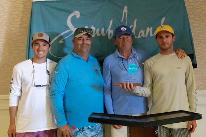 1st place in the cruising class for Juan Teixidor's Hanse 455 Portomar from San Juan on day 1 of the 49th Annual BVI Spring Regatta & Sailing Festival photo copyright Alastair Abrehart  taken at Royal BVI Yacht Club