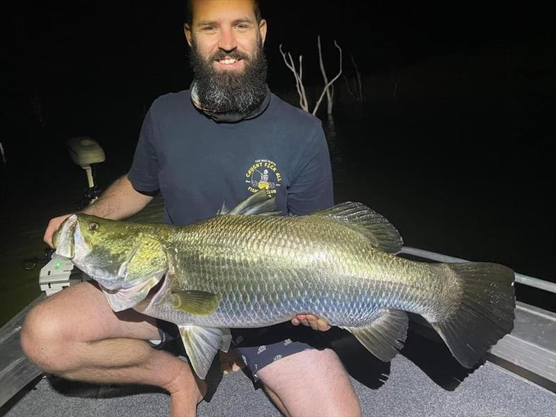 Caius was there to show him how it's done photo copyright Fisho's Tackle World taken at 
