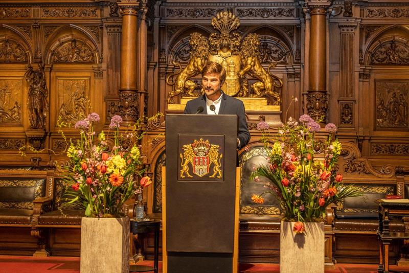 The Imoca `Seaexplorer - Yacht Club de Monaco` and skipper Boris Herrmann received the award for Best German Offshore Yacht 2021 at the fifthteenth German Offshore Award on the evening of 5 April 2022. - photo © Team Malizia