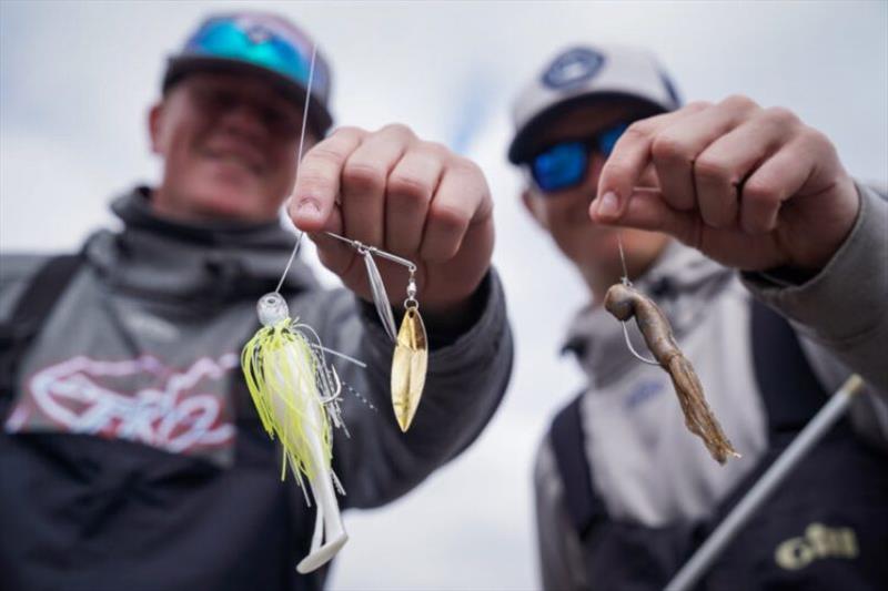 Kayden Effinger and  David Wisler photo copyright Major League Fishing taken at 
