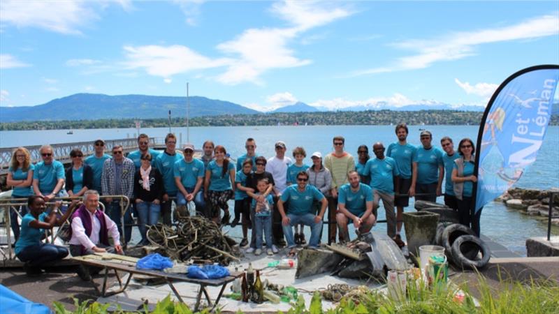 Join Net'Léman, organised by our environmental partner ASL on 21 and 22 May - photo © Bol d'Or Mirabaud