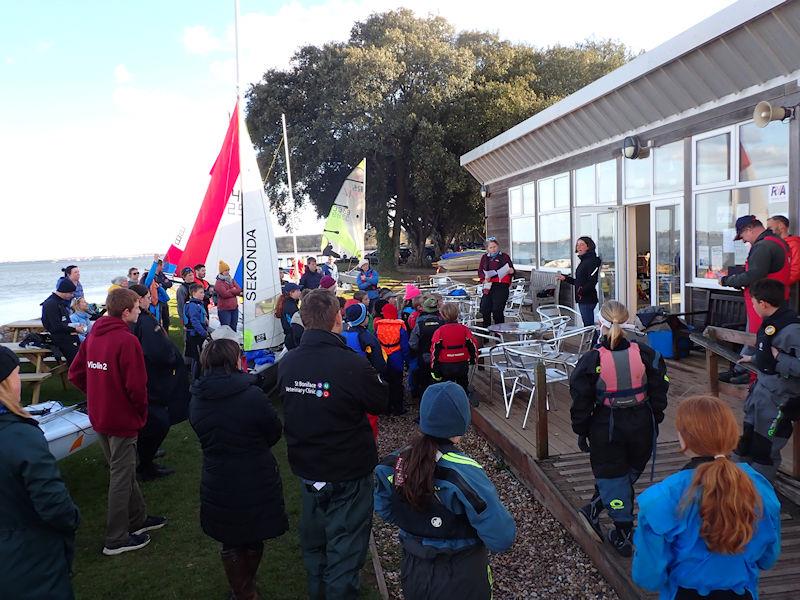 The first Friday Evening Junior Sailing of 2022 at Starcross photo copyright Andrew Paley taken at Starcross Yacht Club