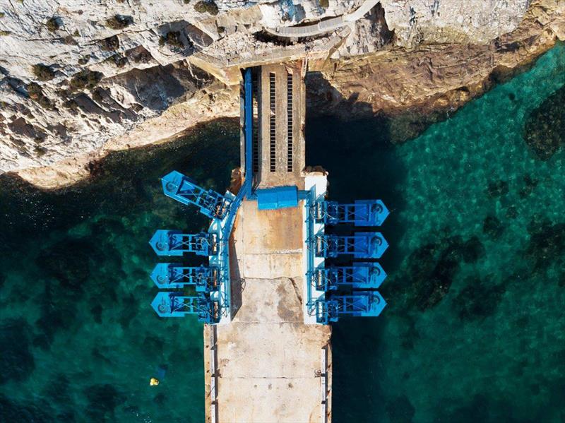 Eco Wave Power Station photo copyright Port Adriano taken at 