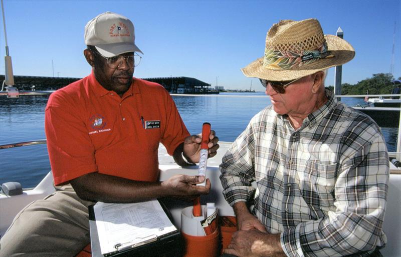 A vessel safety check can greatly increase safety aboard your boat photo copyright U.S. Coast Guard taken at 