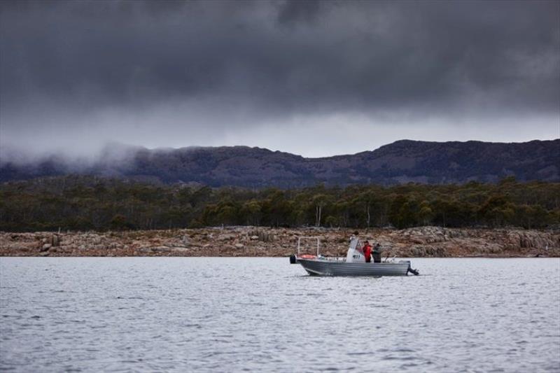 Trolling Great Lake photo copyright Spot On Fishing Hobart taken at 