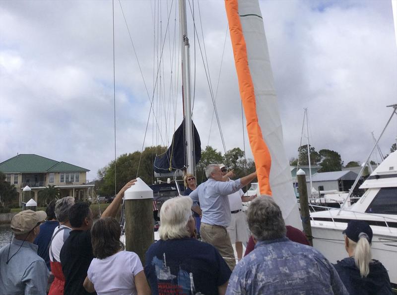 US Sailing Sanctioned International Safety at Sea course photo copyright National Women’s Sailing Association taken at Houston Yacht Club