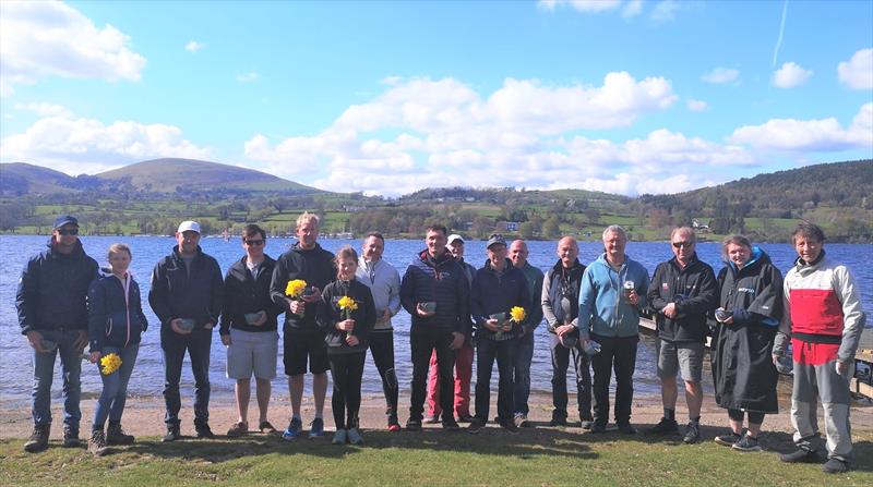 Ullswater Daffodil Regatta Winners photo copyright Sue Giles taken at Ullswater Yacht Club