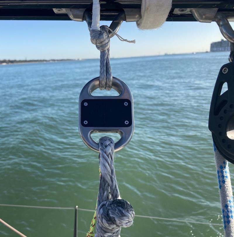 Cyclops Marine sensors, Smart Link enables precise load measurements in standing and running rigging photo copyright Bermudarace.com taken at Royal Bermuda Yacht Club