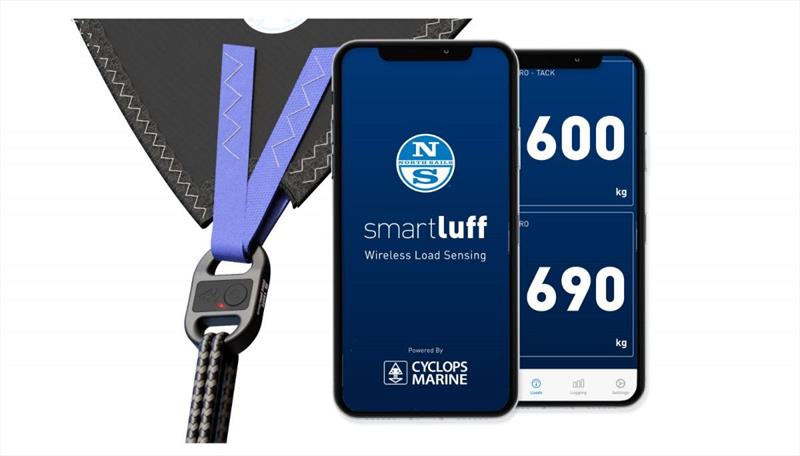 Cyclops and North Sails developed the SmartLuff system to monitor sail loads in real time. - photo © Bermudarace.com