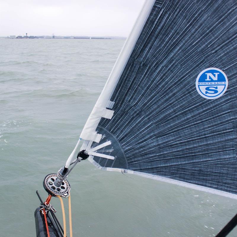 Sensors can monitor loads in North's Helix headsails photo copyright Bermudarace.com taken at Royal Bermuda Yacht Club