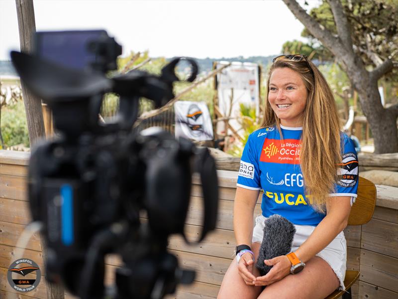 Fiona Wylde - GWA Wingfoil World Cup France 2022 Day 2 - photo © Samuel Cardenas / GWA