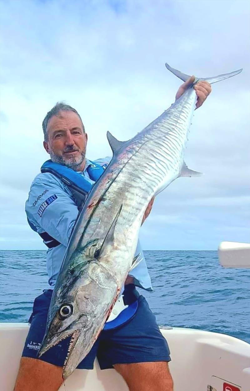 A quality spanish mackerel caught with Bobby from Hot Reels Pro Fish Charters photo copyright Fisho's Tackle World taken at 