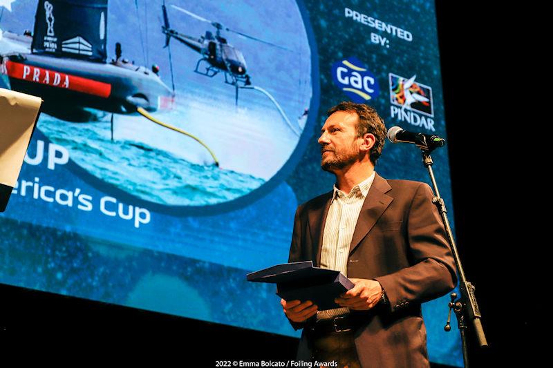 5th Foiling Awards - Event Award Winner America's Cup - Luca Rizzotti gets the prize for them - photo © Emma Bolcato