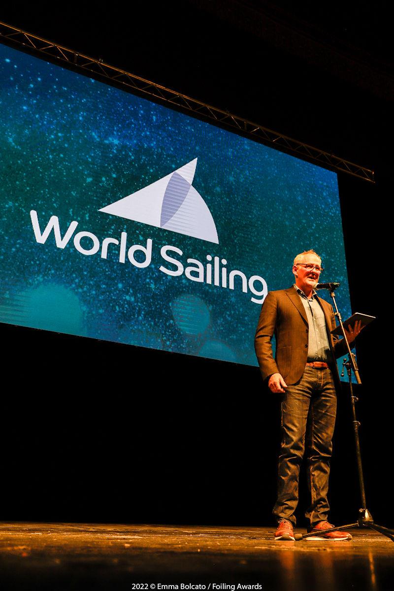5th Foiling Awards - CEO World Sailing David Graham photo copyright Emma Bolcato taken at 