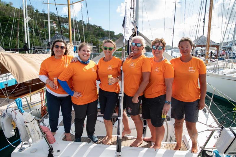 Caterina Rota was skipper today for Global Yacht Racing's First 47.7 on Locman Italy Women's Race Day at Antigua Sailing Week photo copyright Ted Martin taken at Antigua Yacht Club