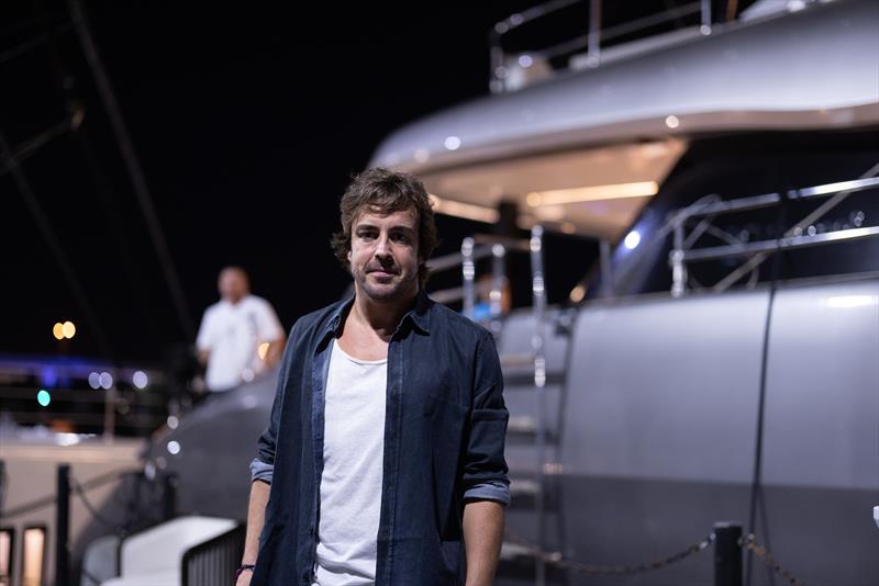 Fernando Alonso - photo © Sunreef Yachts
