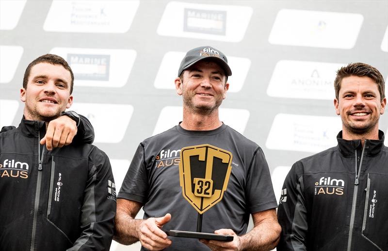 .film AUS Racing skipper Simon Delzoppo returns in 2022. - photo © Sailing Energy / GC32 Racing Tour