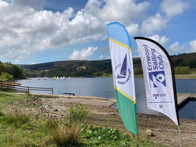 Derbyshire Youth Sailing at Errwood Sailing Club photo copyright R Lawrence taken at Errwood Sailing Club